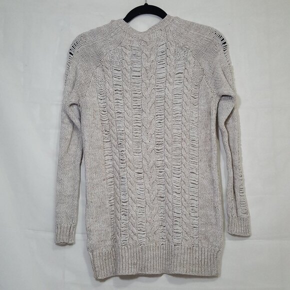 Divided H&M cable knit sweater ivory size S - Picture 2 of 7